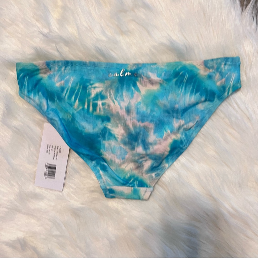 NEW Calme by Johnny Was Marbled Hipster Bikini Bottom - Picture 3 of 3